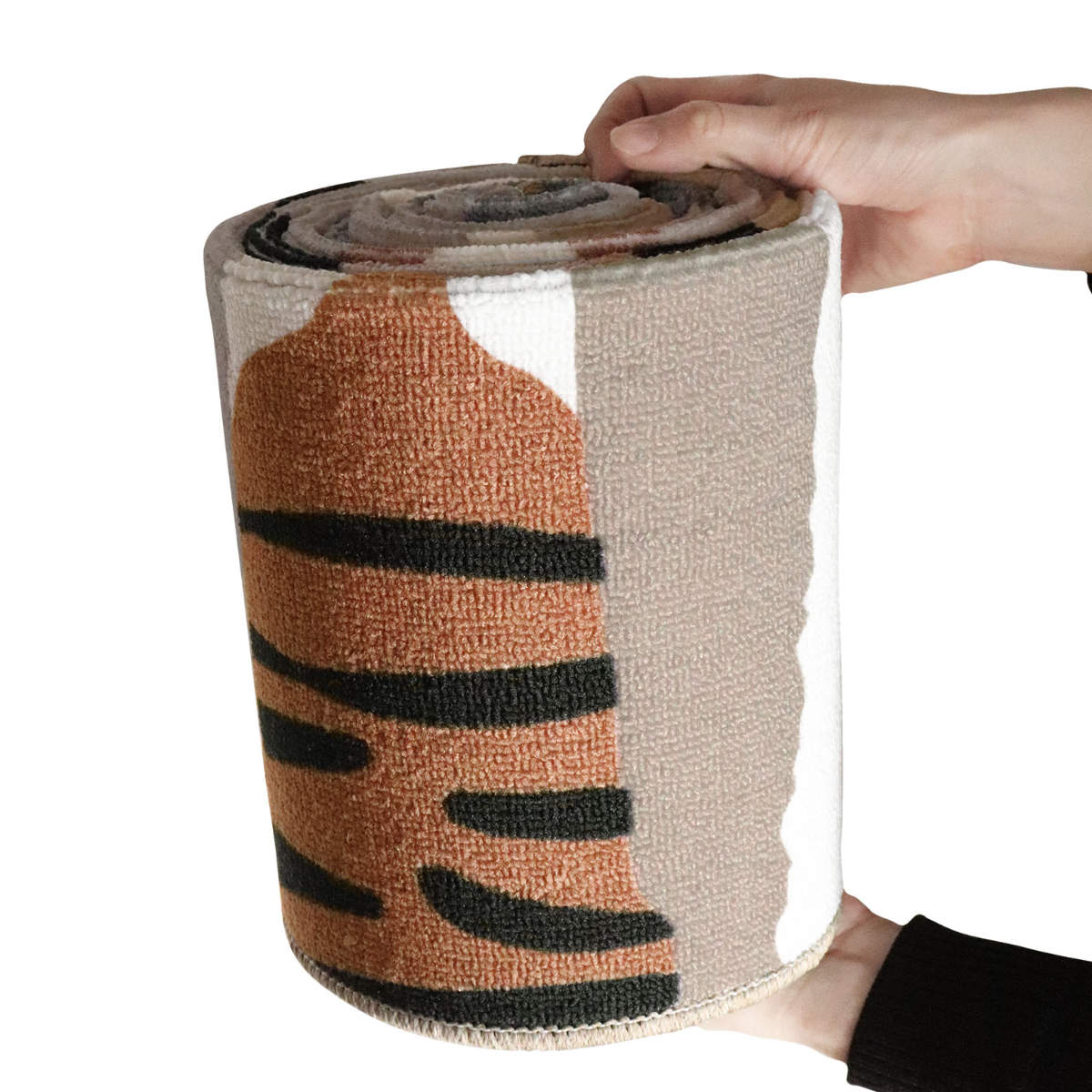 キッチンマット 45×180cm リーフ柄 ネ...の詳細画像4