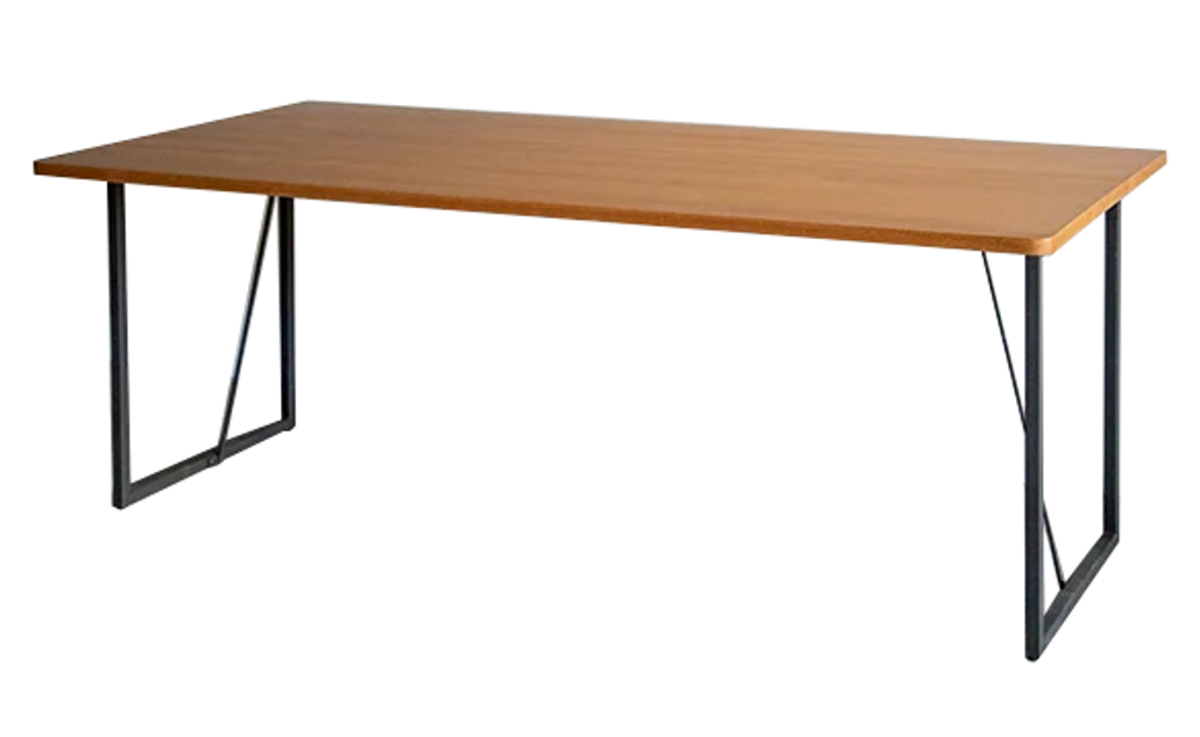 オーダー ダイニングテーブル 日本製 オーク無垢 幅175〜180・奥行85