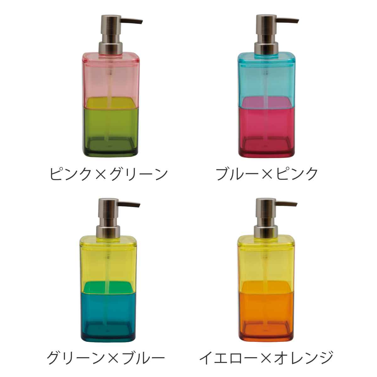 ディスペンサー コロレ Lサイズ 600ml （ ソープディスペンサー