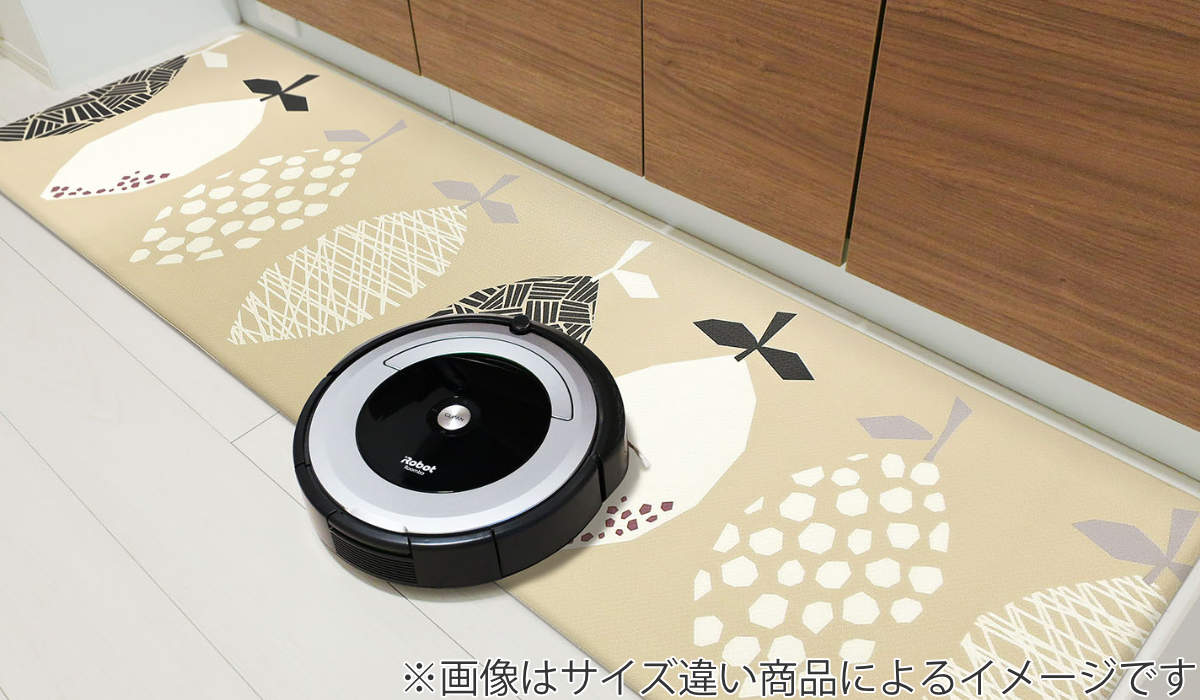 キッチンマット 拭けるインテリアマット 厚み3...の詳細画像4