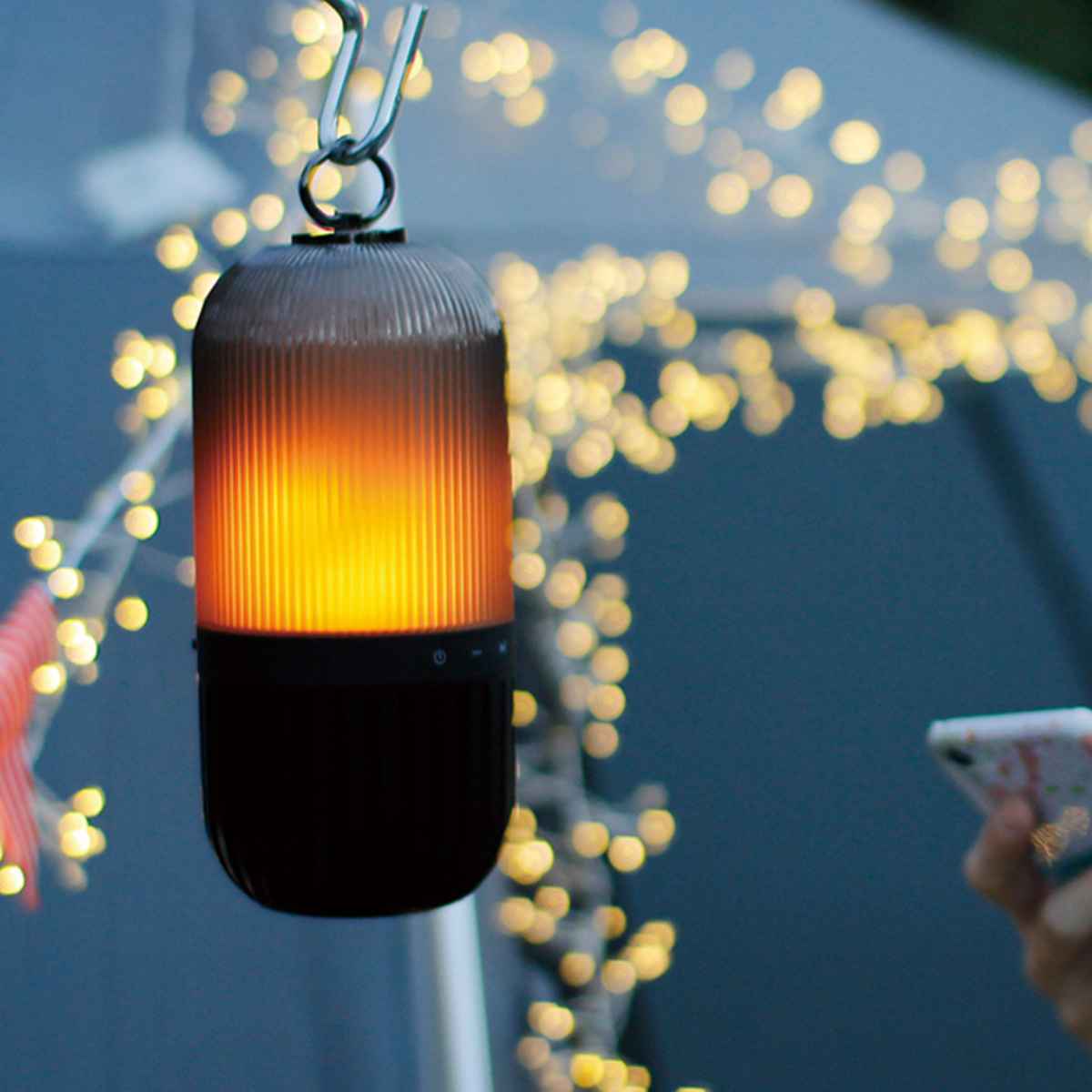 スピーカー ゆらぎカプセルスピーカー bluetooth 充電式 （ ランタン