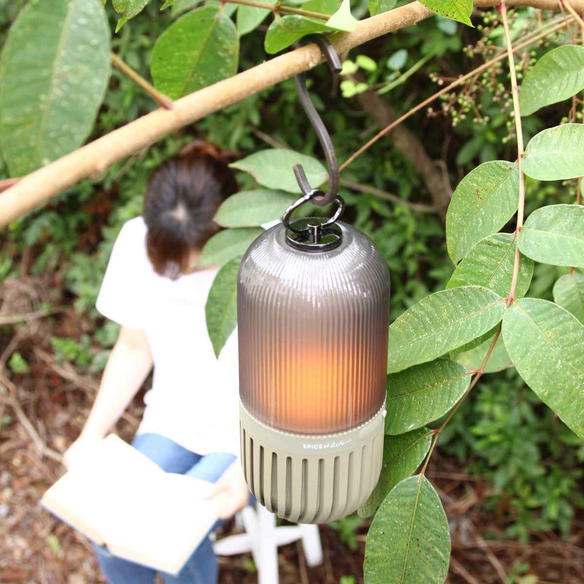 スピーカー ゆらぎカプセルスピーカー bluetooth 充電式 （ ランタン