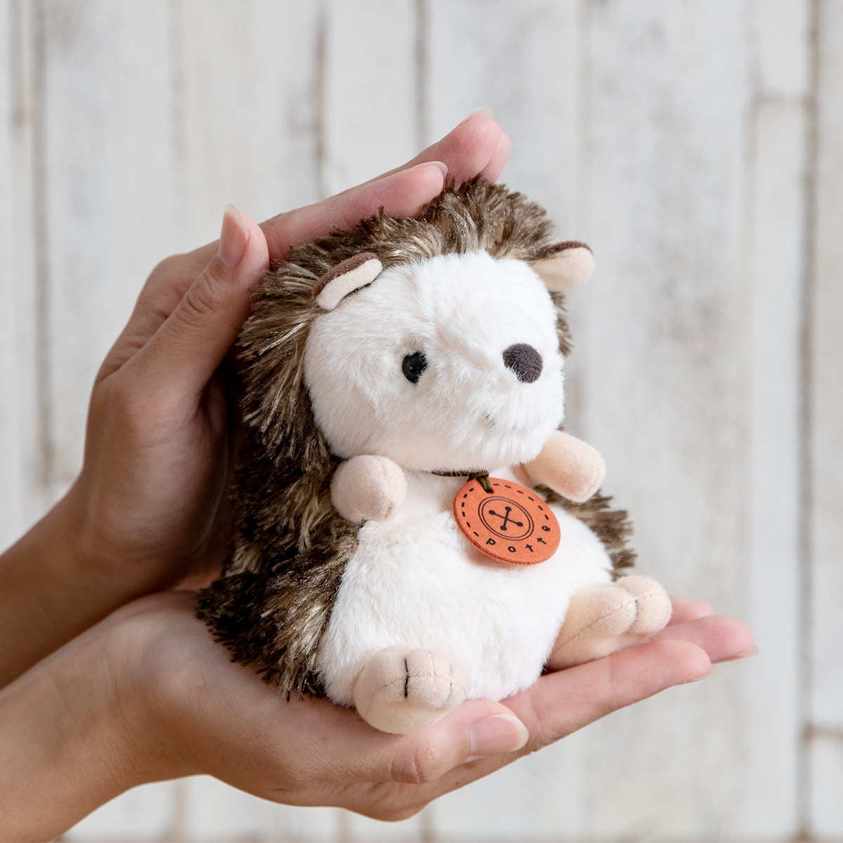 ぬいぐるみ potte ハリネズミ （ ヌイグルミ はりねずみ 動物 雑貨