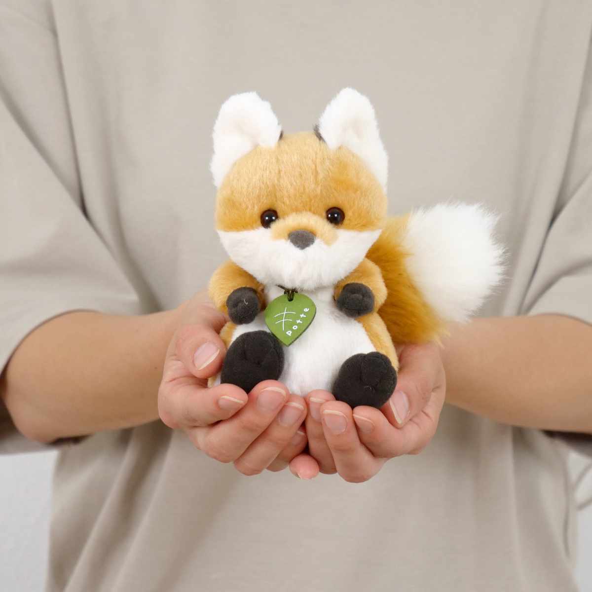 Sun Arrow（サン・アロー） ぬいぐるみ potte キツネ （ ヌイグルミ
