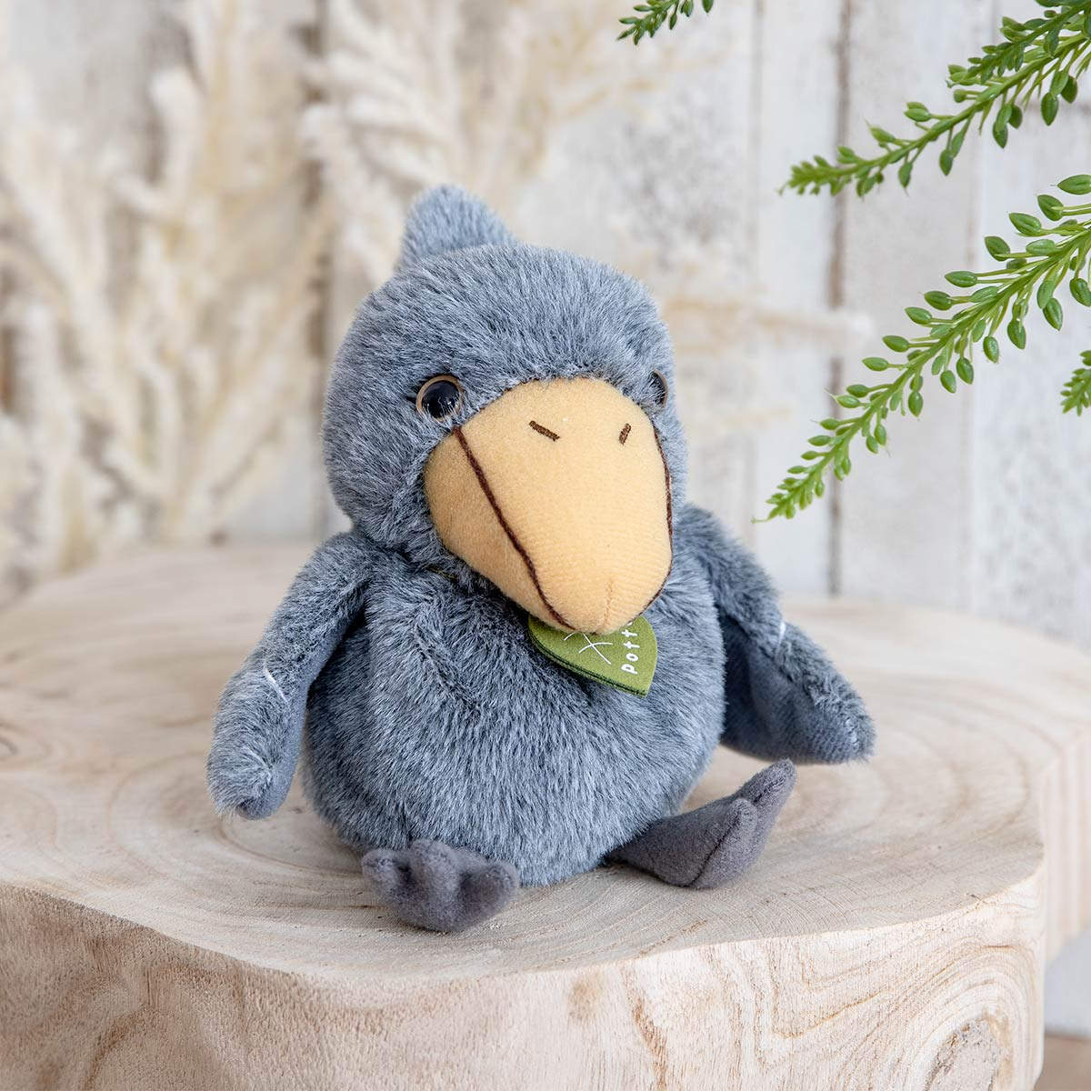 ぬいぐるみ potte ハシビロコウ （ ヌイグルミ はしびろこう 動物 雑貨 インテリア アニマル グッズ ベビー 赤ちゃん プレゼント ギフト かわいい ）