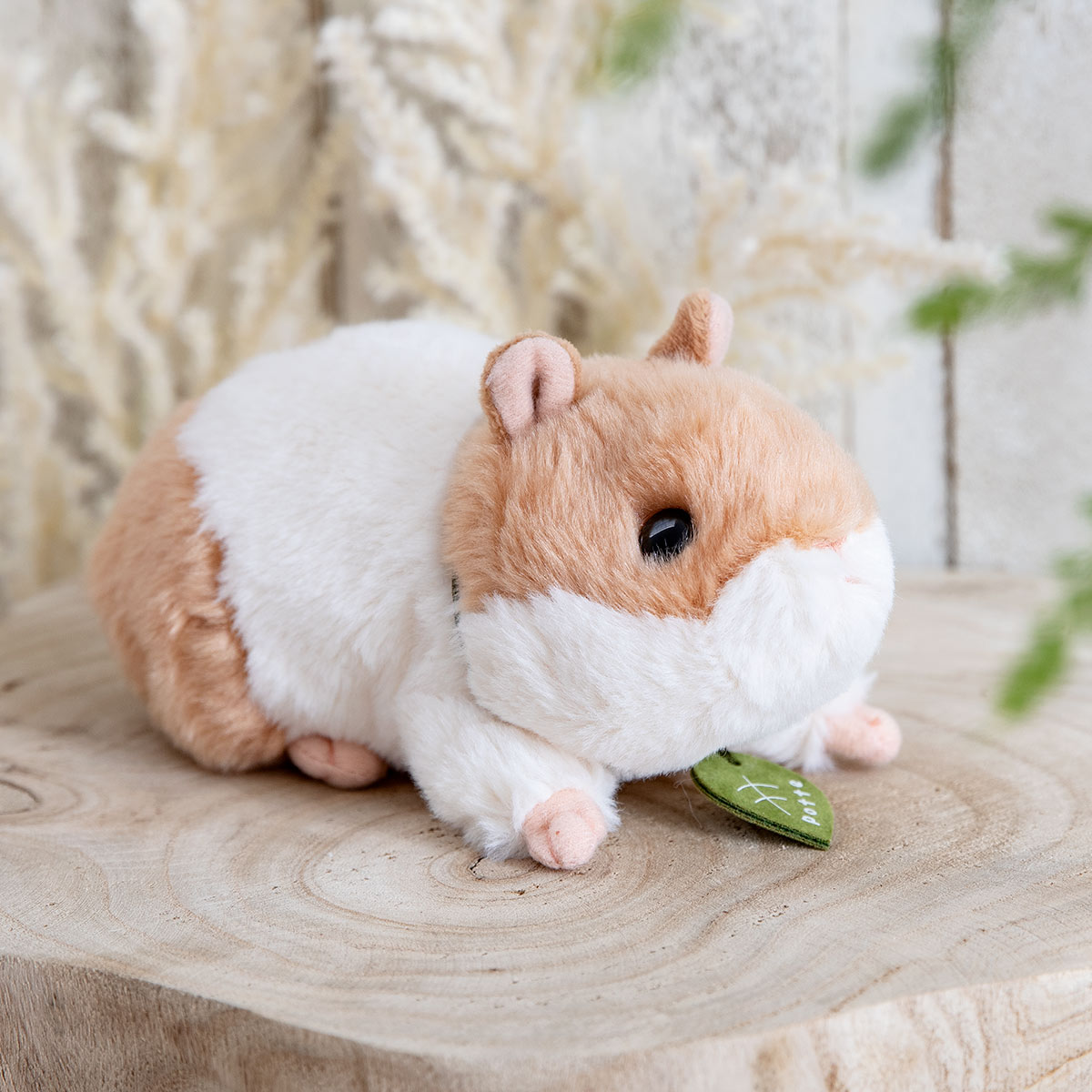 ぬいぐるみ potte ハムスター ( ヌイグルミ 動物 小動物 雑貨 インテリア アニマル グッズ ベビー 赤ちゃん プレゼント ギフト かわいい )