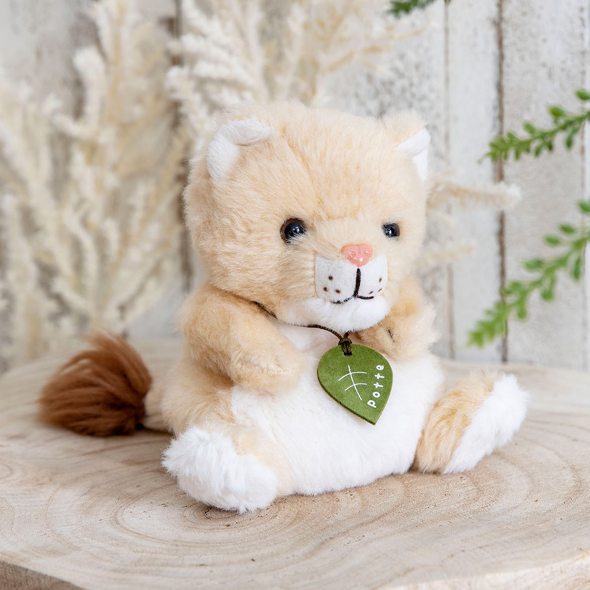 ぬいぐるみ potte メスライオン （ ヌイグルミ ライオン メス 動物