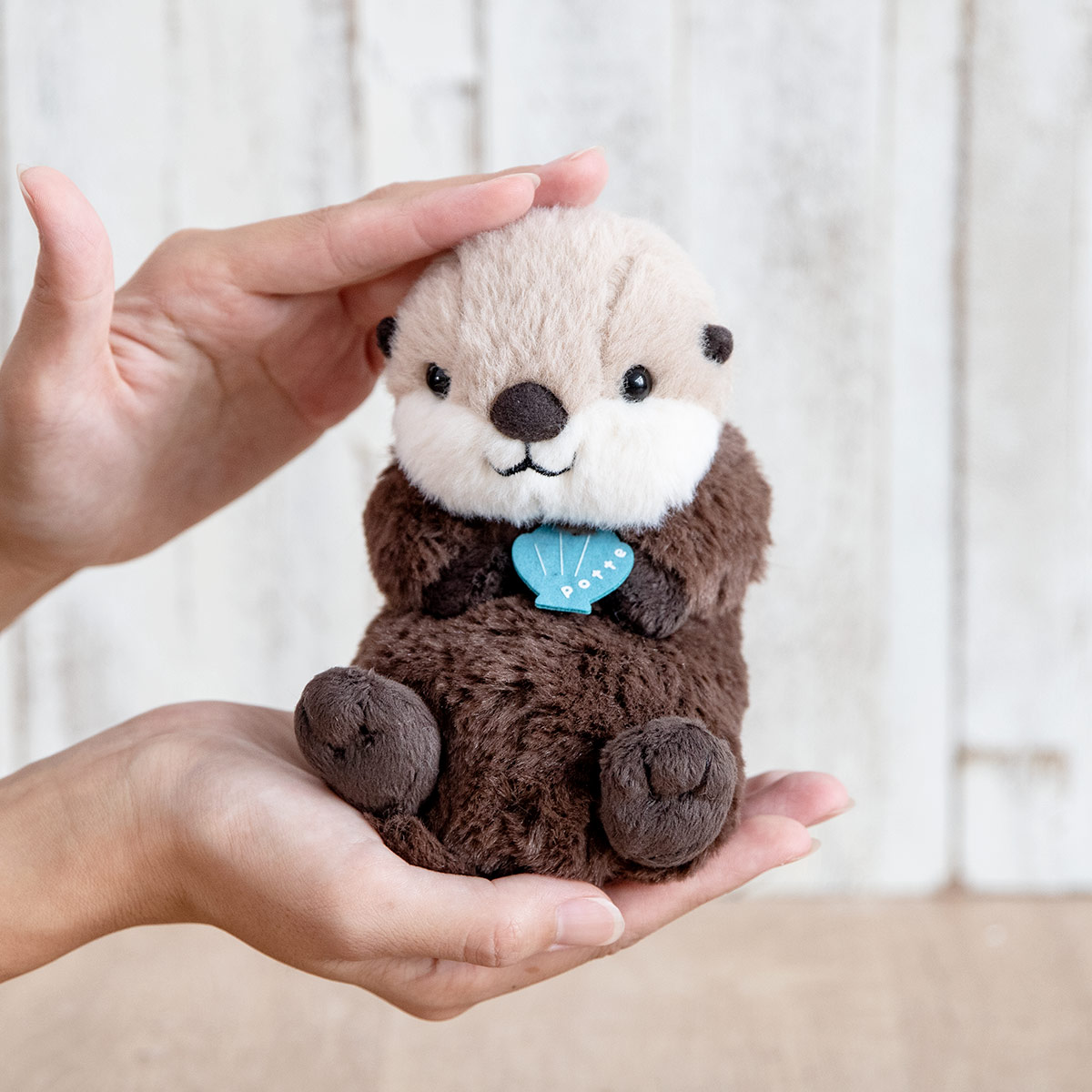 ぬいぐるみ potte ラッコ （ ヌイグルミ らっこ 動物 雑貨 インテリア