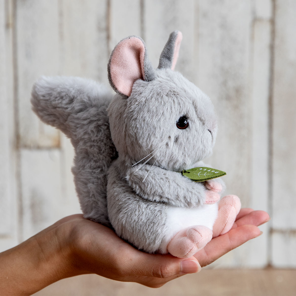 ぬいぐるみ potte チンチラ （ ヌイグルミ 動物 小動物 雑貨