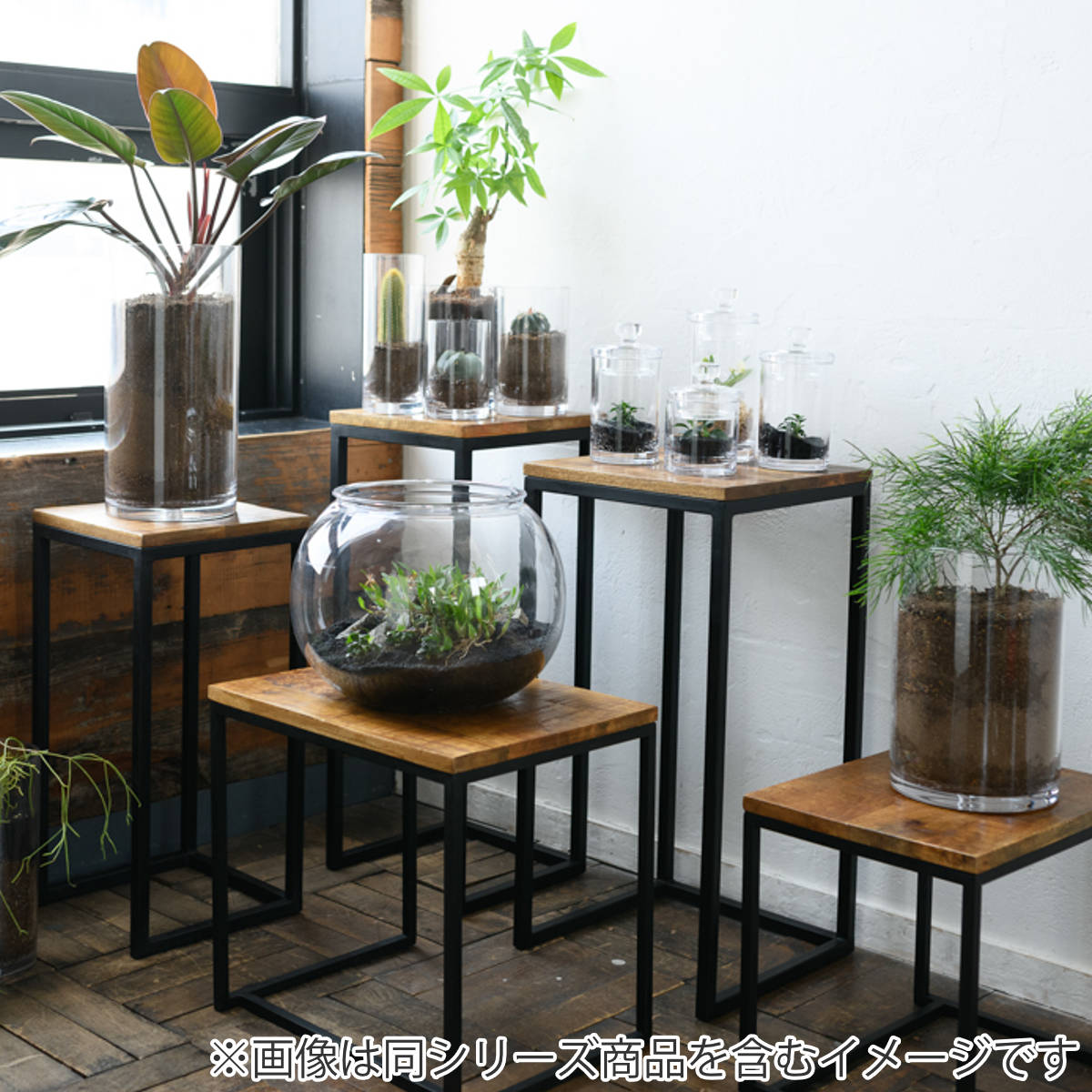 花瓶 割れないガラス PV球形 直径39×高さ30cm （ 花びん 花器 フラワー