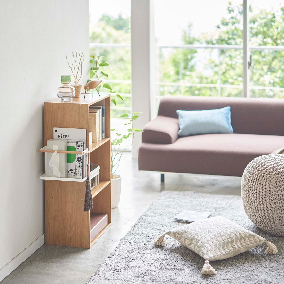 tosca（山崎実業） 山崎実業 tosca カラーボックス横収納ラック トスカ