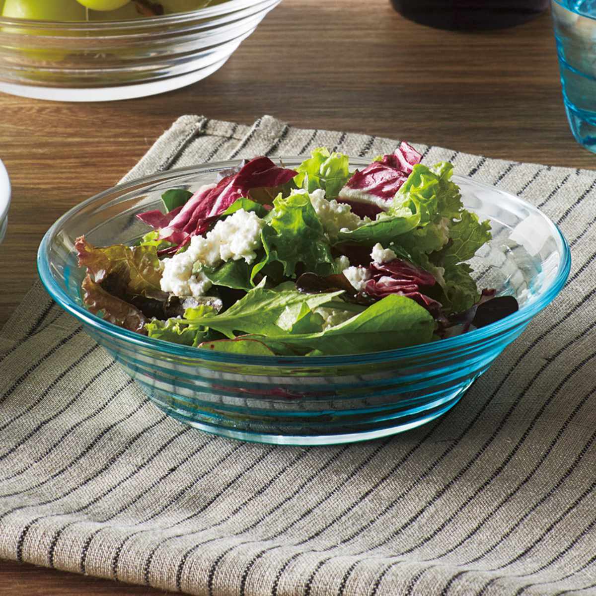 ボウル 15cm ルラック ガラス （ 食洗機対応 ガラスボウル サラダ