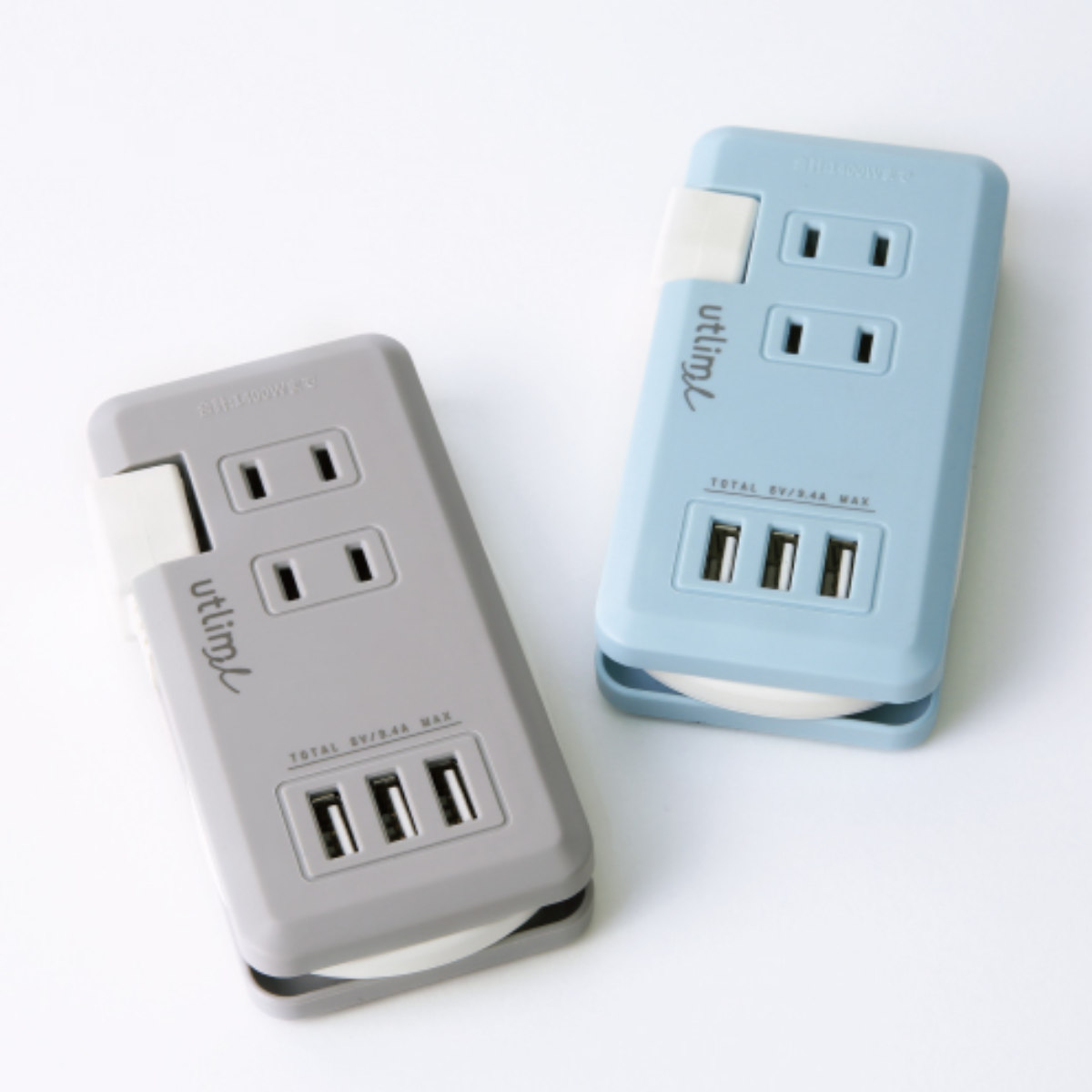 ポータブルコンセント USBポート付 ユートリムエル （ ACアダプター USBアダプター 電源タップ USB充電器 延長コード PSEマーク認証済 ） | SONiC | 19