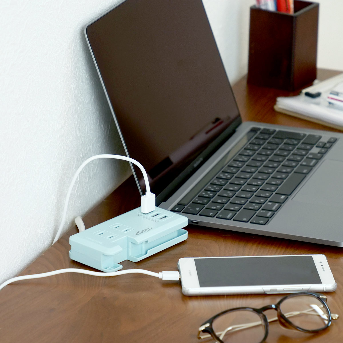 SONiC（ソニック） ポータブルコンセント USBポート付 ユートリムエル