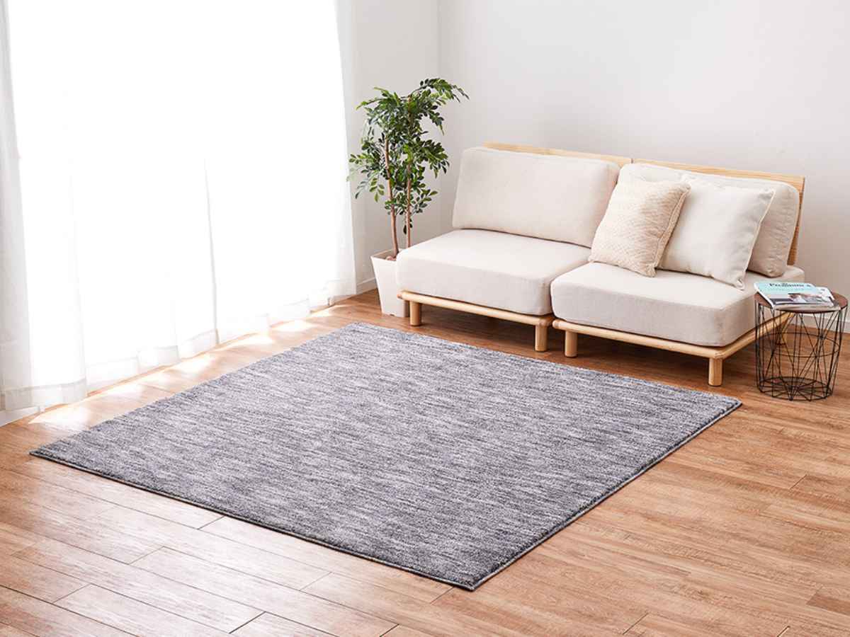 HAGiHARA（萩原） ラグ 染めにこだわったナイロン 国産高機能ラグ ビビ