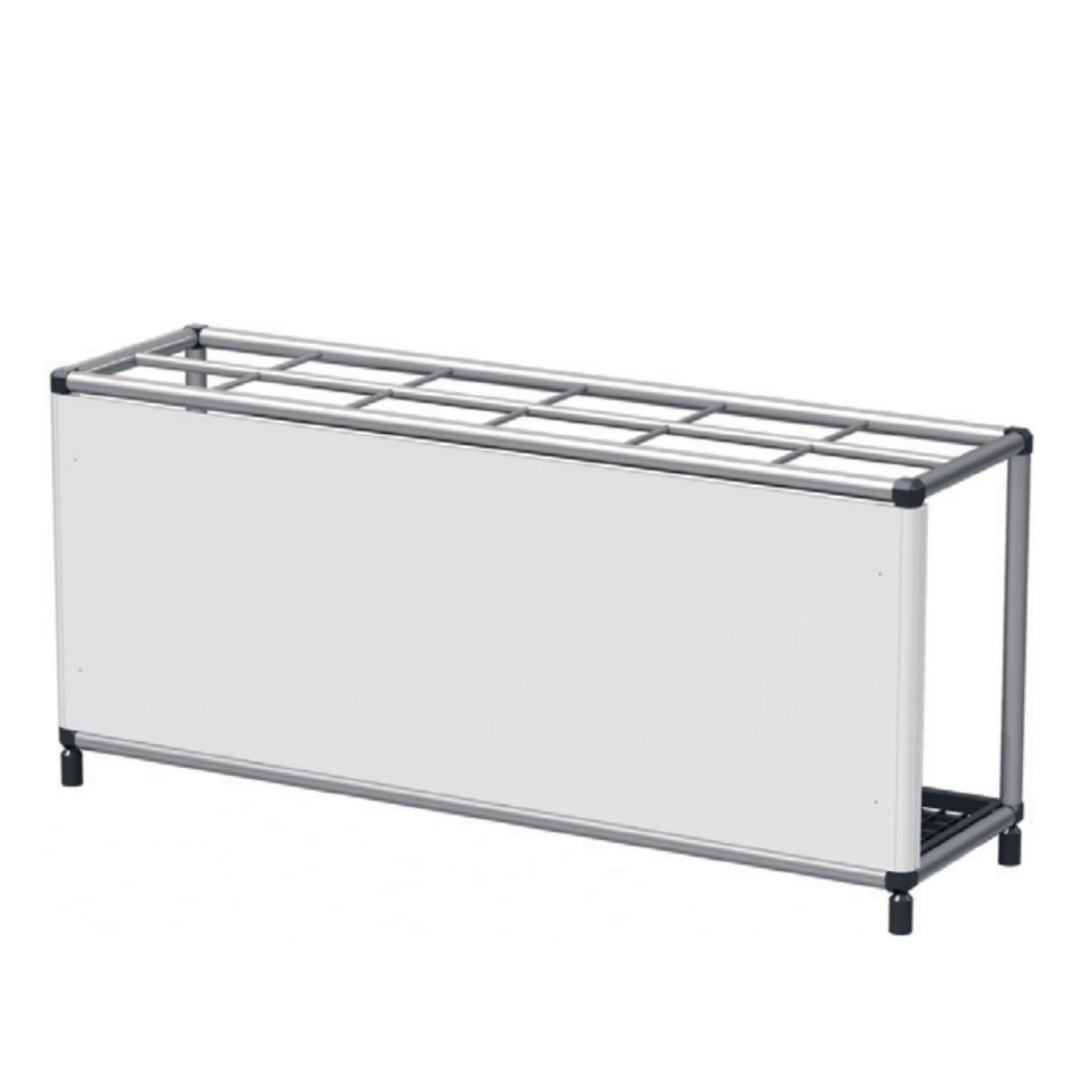 ぶんぶく（BUNBUKU） 業務用傘立て 72本用 幕板付き アンブレラ