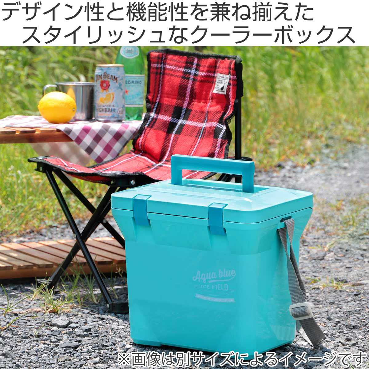 伸和（SHINWA） クーラーボックス 15L アクアブルー ハードタイプ