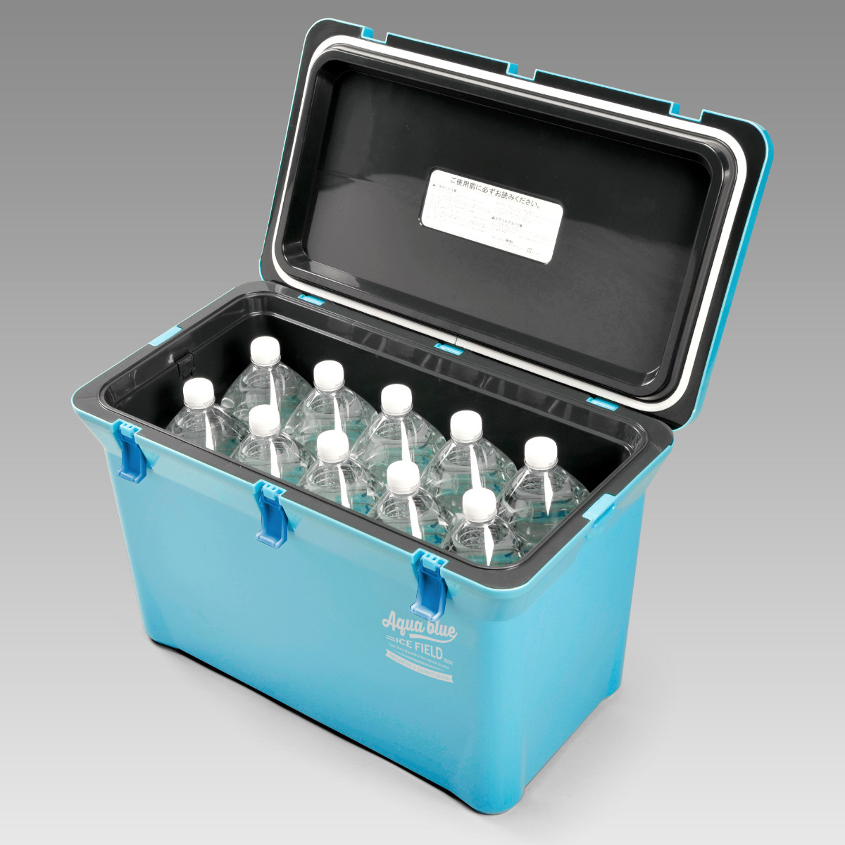 伸和（SHINWA） クーラーボックス 37L アクアブルー ハードタイプ