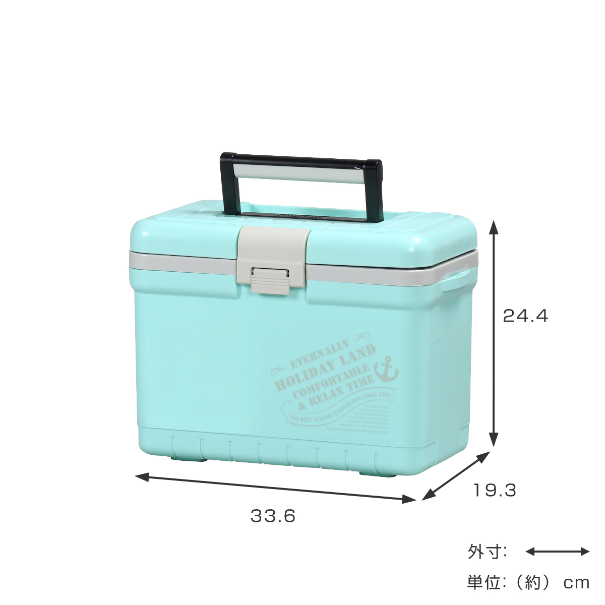 伸和（SHINWA） クーラーボックス 7L ホリデーランドクーラー ハード