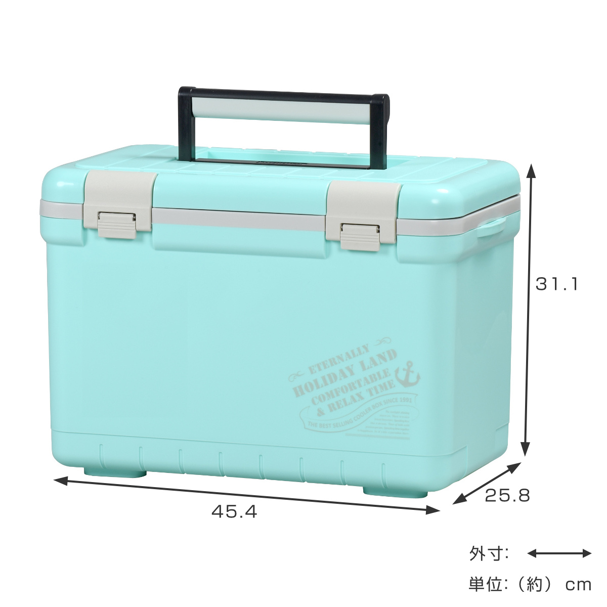 クーラーボックス 取扱を終了した商品です］1-8730-01 クーラーボックス(モンタナ) 13L