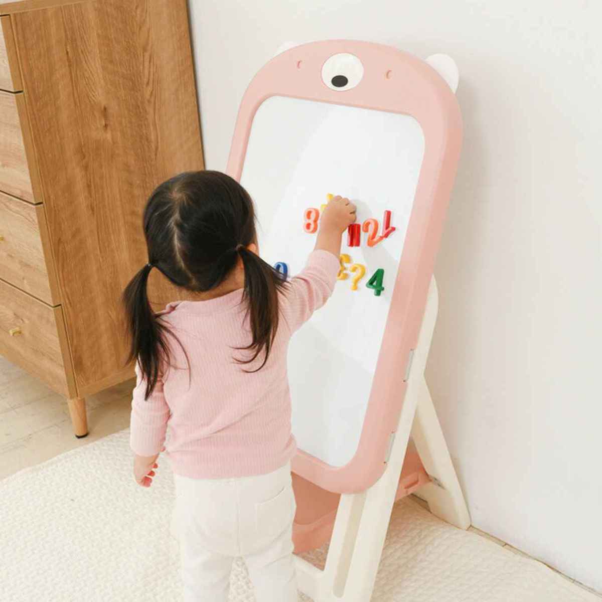 おもちゃ おえかきボード 室内 ホワイトボード （ お絵かきボード おえかき ボード マグネット 子供 キッズ 幼児 3歳 女の子 男の子 誕生日 プレゼント ）の画像