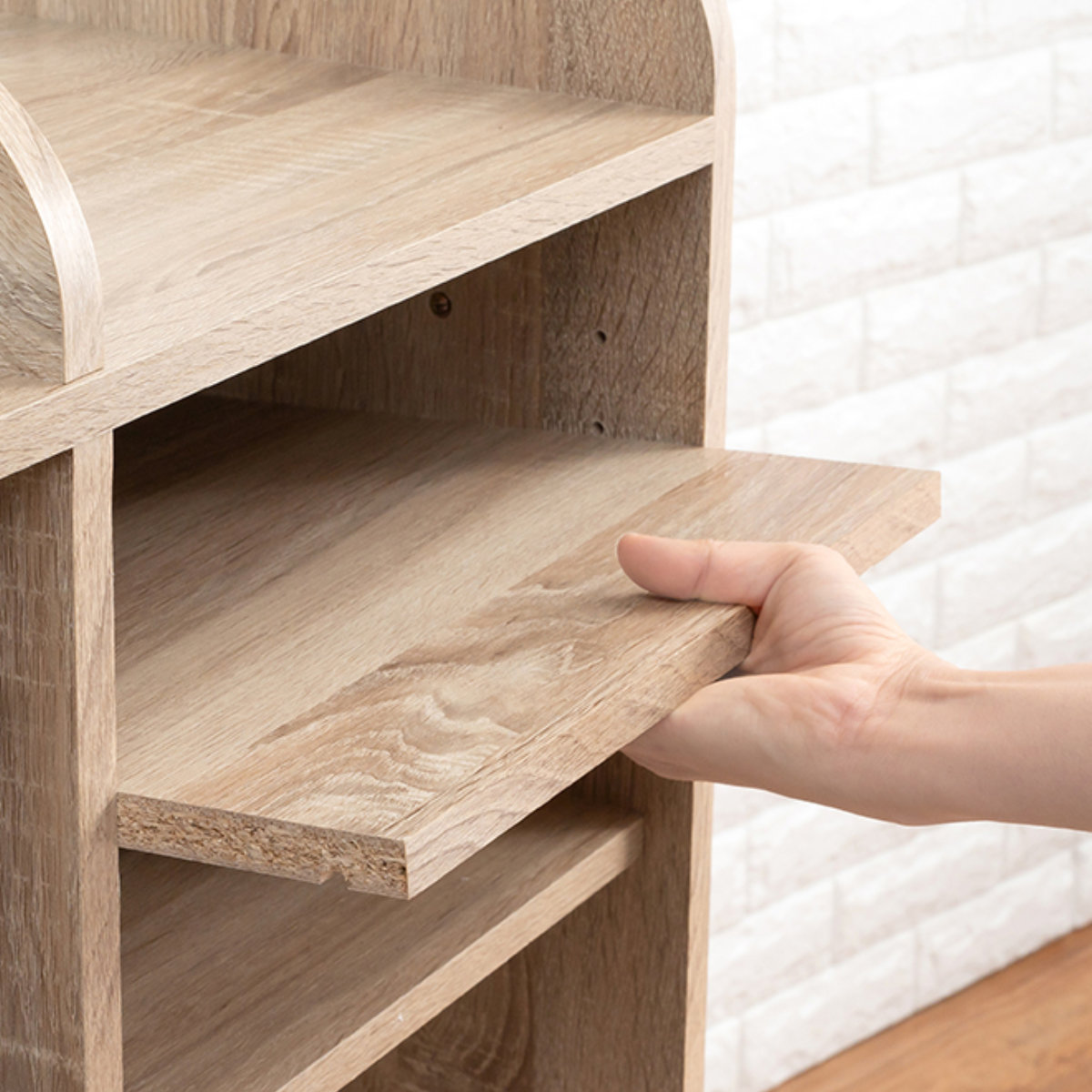 HAGiHARA（萩原） ランドセルラック 幅68.5cm 大容量タイプ 引き出し