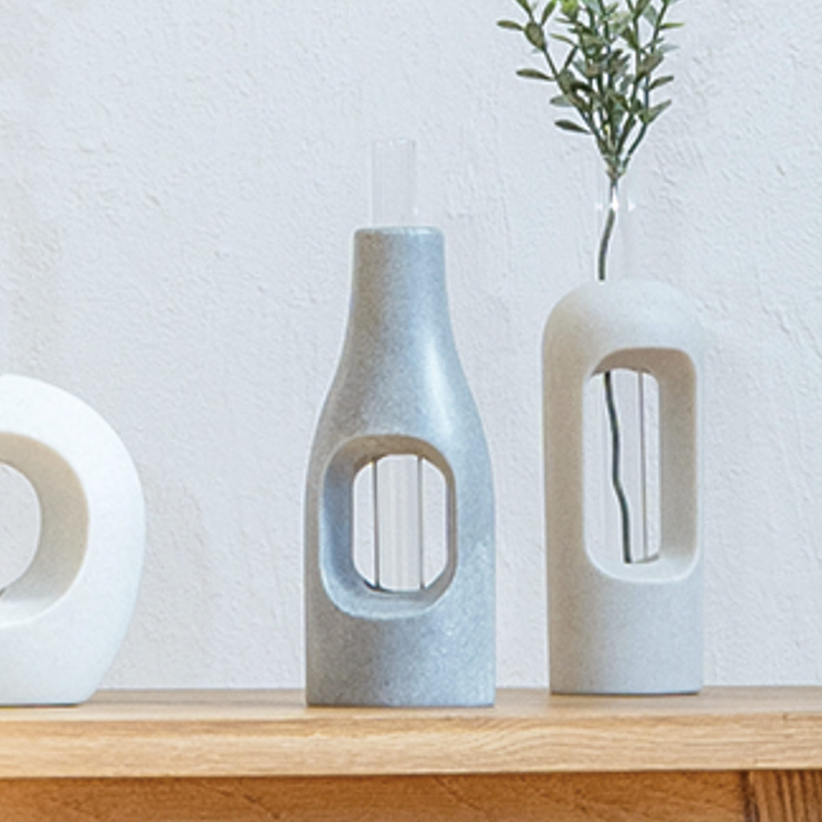 花瓶 試験管一輪挿し Bタイプ ガラス （ 一輪挿し 花びん フラワー