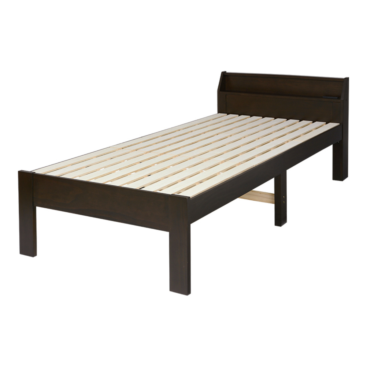 ベッド シングル 高さ調節 3段階すのこ 木製 （ すのこベッド ベット 天然木 フレーム パイン材...