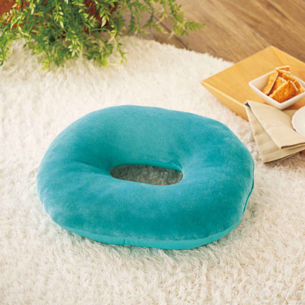 円座クッション 骨盤円座クッション 38×32cm （ クッション ドーナツ