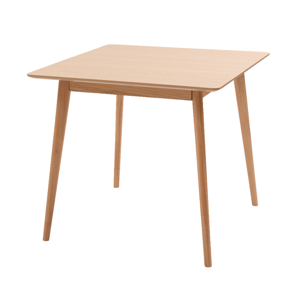 ダイニングテーブル 幅80cm 正方形 木目調 （ カフェテーブル ダイニング スクエア 四角 テーブル 食卓 2人掛け ）