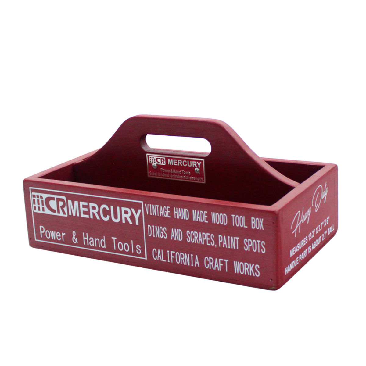 収納ボックス ウッドハンディツールボックス マーキュリー （ 幅33.8