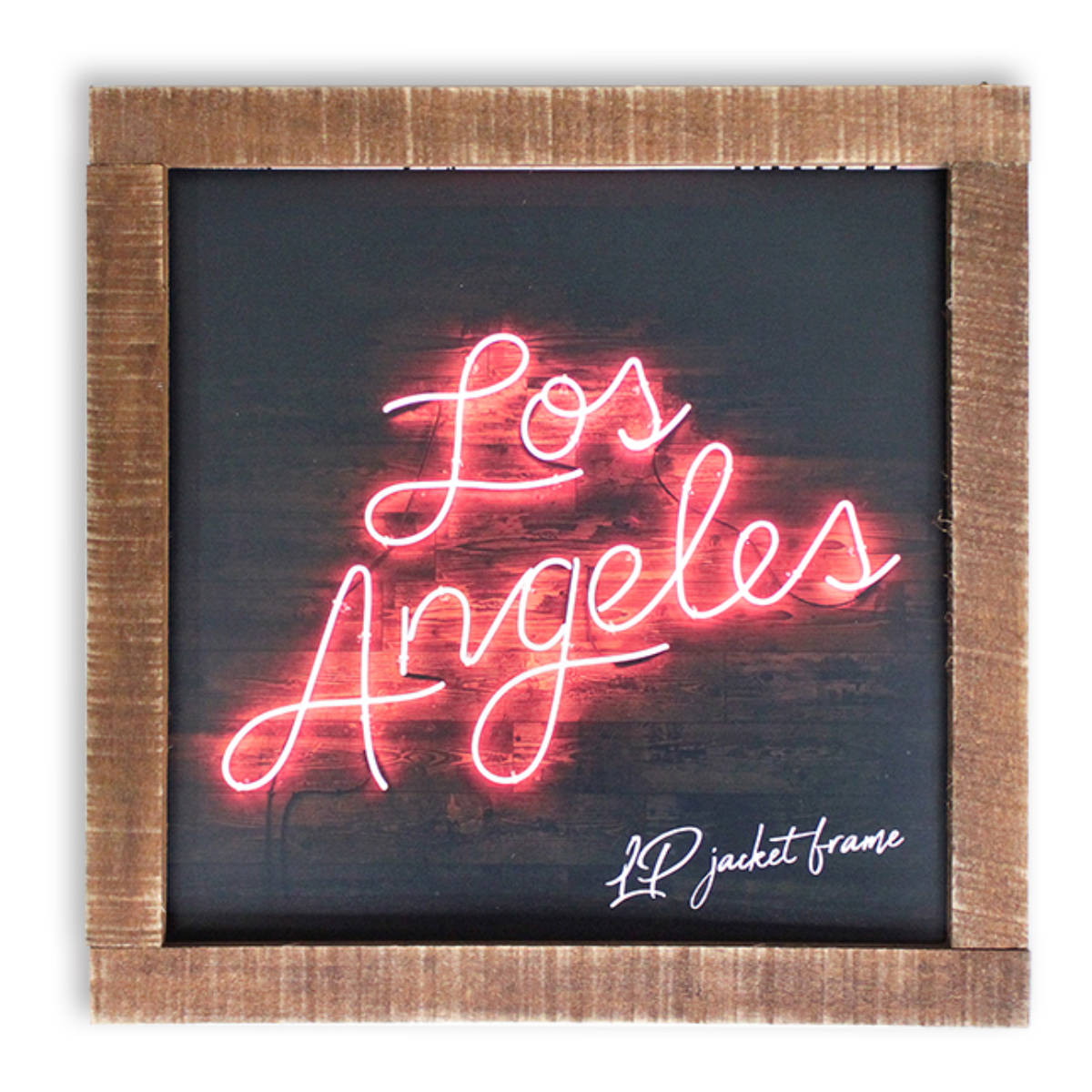 レコードフレーム ポプラウッド LPジャケットフレーム （ フレーム