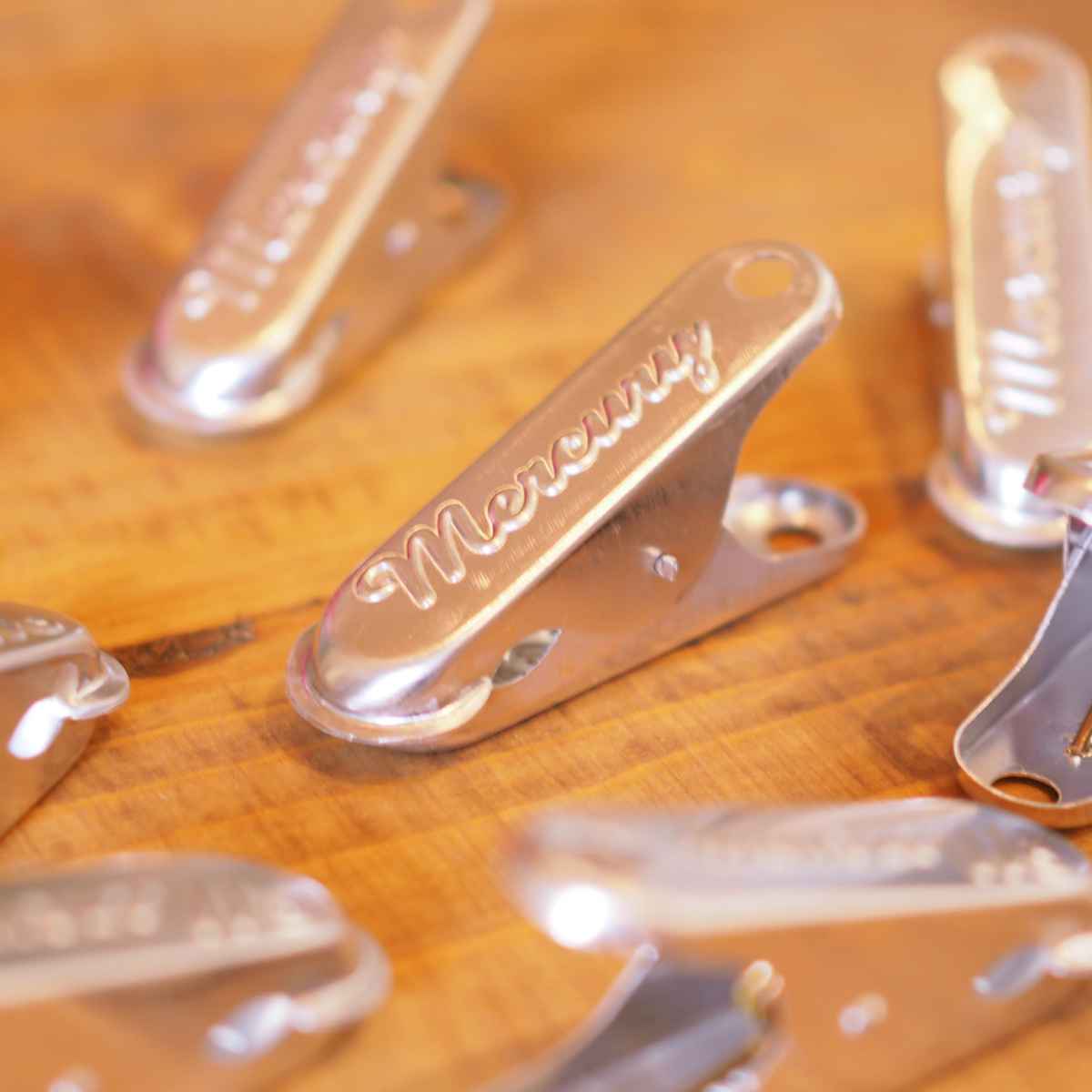 洗濯バサミ アルミ マーキュリー シルバー （ MERCURY ピンチ