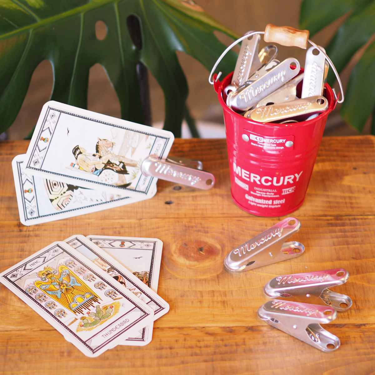 洗濯バサミ アルミ マーキュリー シルバー （ MERCURY ピンチ