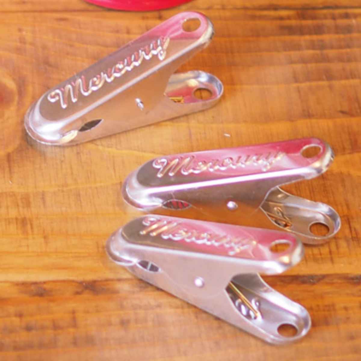 洗濯バサミ アルミ マーキュリー シルバー （ MERCURY ピンチ