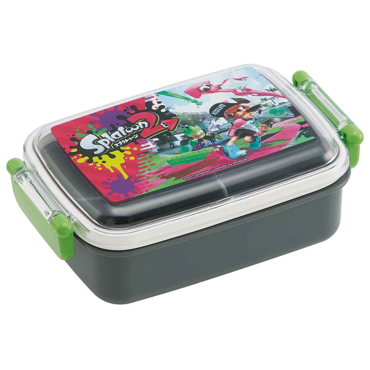 スケーター 弁当箱 1段 450ml 抗菌 ふわっと スプラトゥーン2