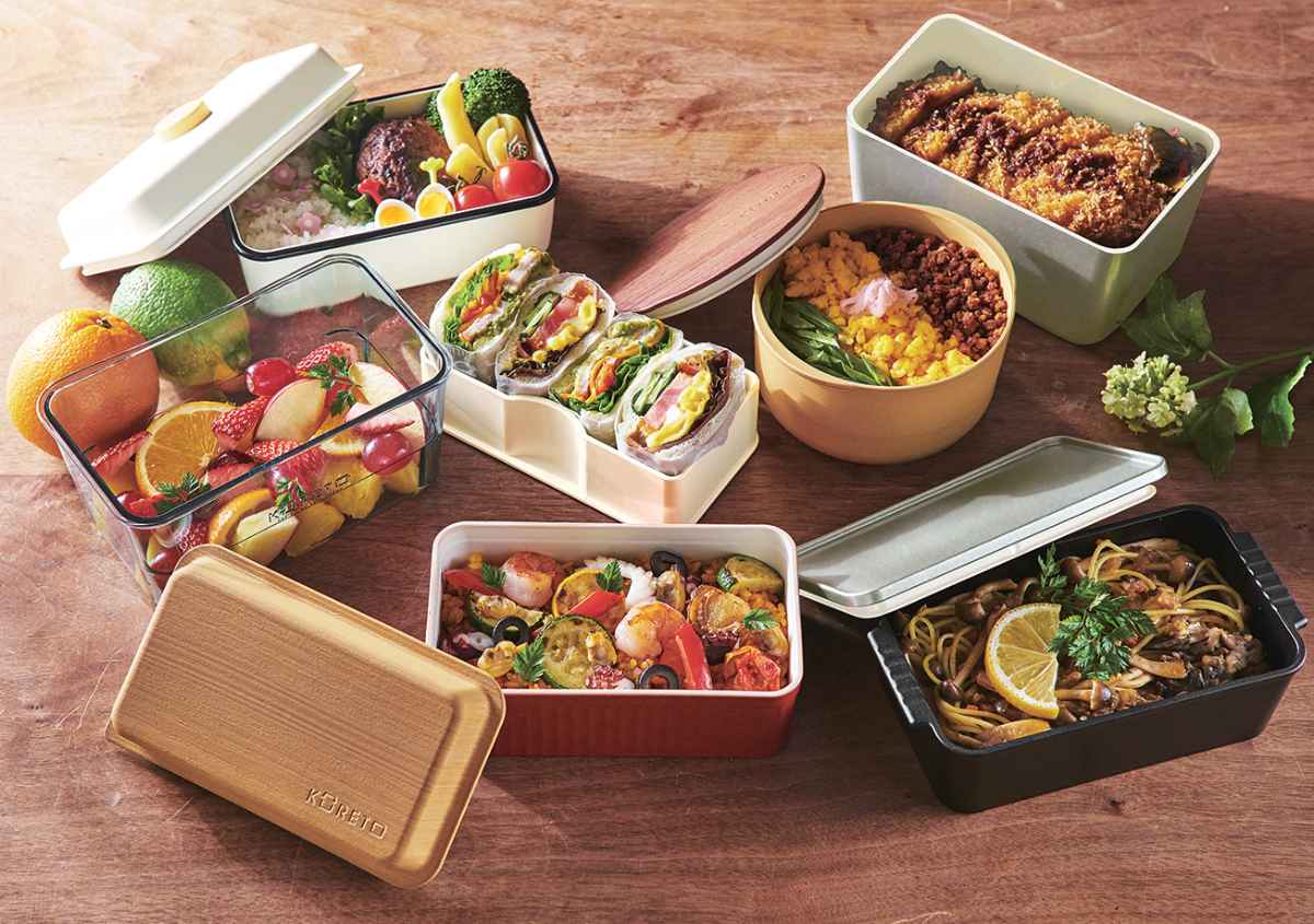 天馬 弁当箱 コレト ランチポット 深 陶器風 フタと本体セット 中容器