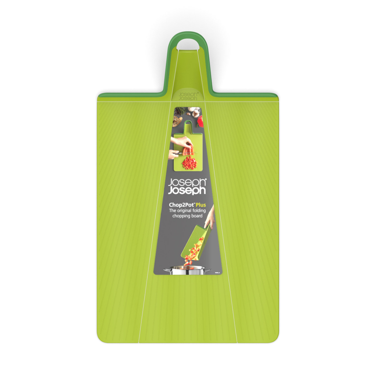 (未使用･未開封品)　Joseph Joseph (ジョセフ ジョセフ) 折り曲がるまな板 チョップ 2 ポット プラス ホワイト 094855 tu1jdyt Joseph Joseph(ジョセフジョセフ) チョップ2ポット プラス / 折り