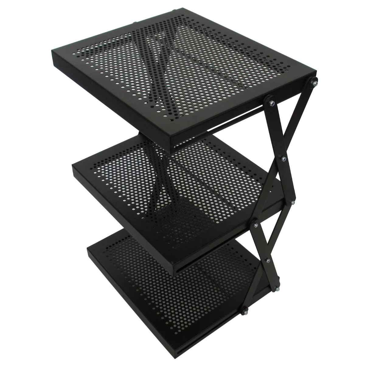 尾上製作所 アウトドア フォールディングラック 3段 （ 棚 シェルフ