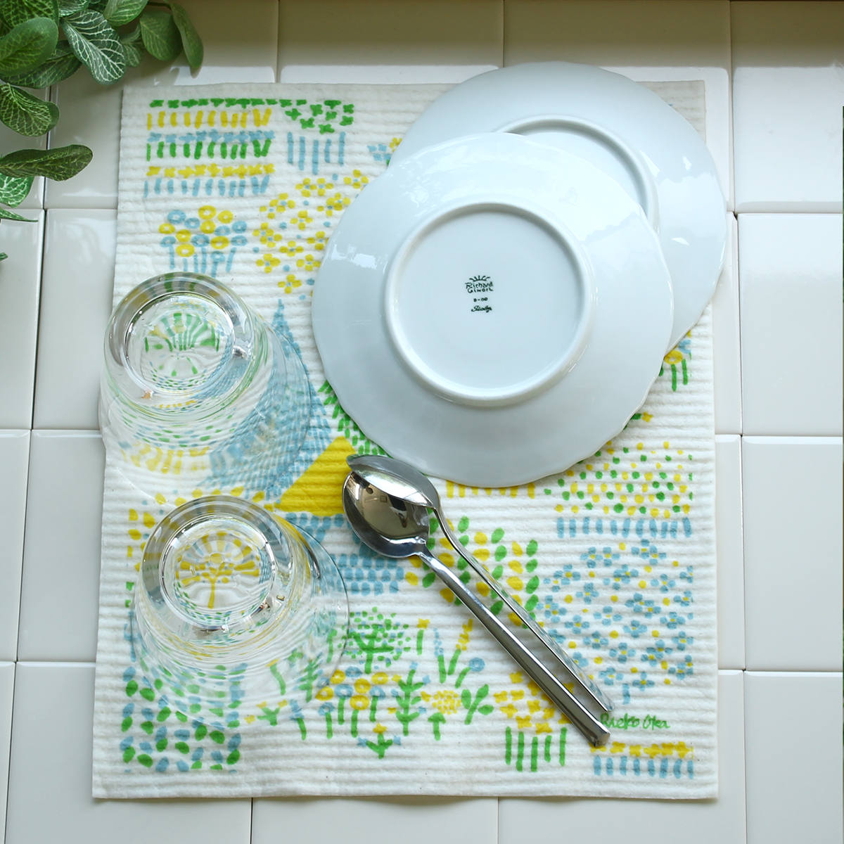 水切りマット e.スポンジワイプ 十鶴 コーヒ...の詳細画像5