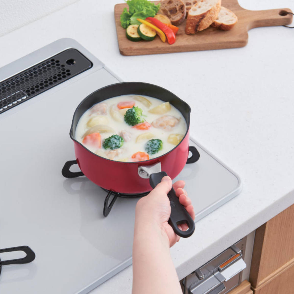 THERMOS（サーモス） クックパン 20cm IH対応 デュラブルシリーズ