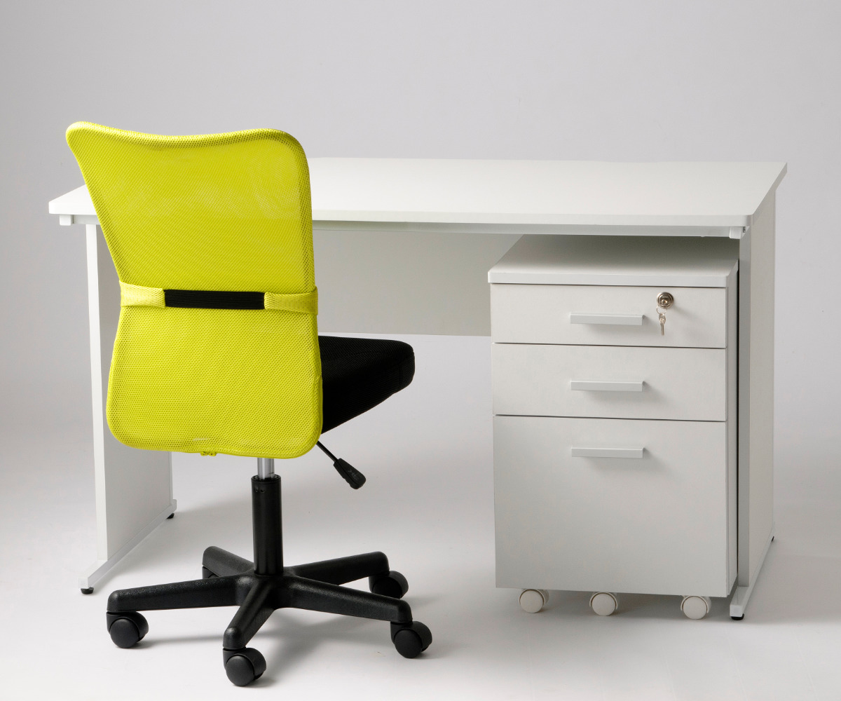 オフィスチェア メッシュバック 高さ調節 座面高42〜54cm （ チェア