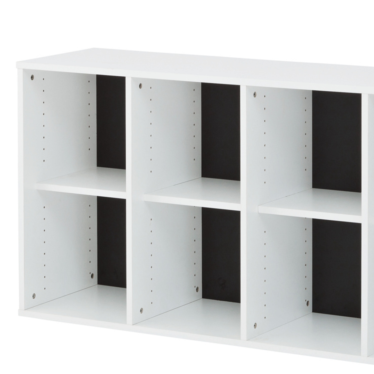 アール・エフ・ヤマカワ シェルフ 4列2段 ファイルラック 木製