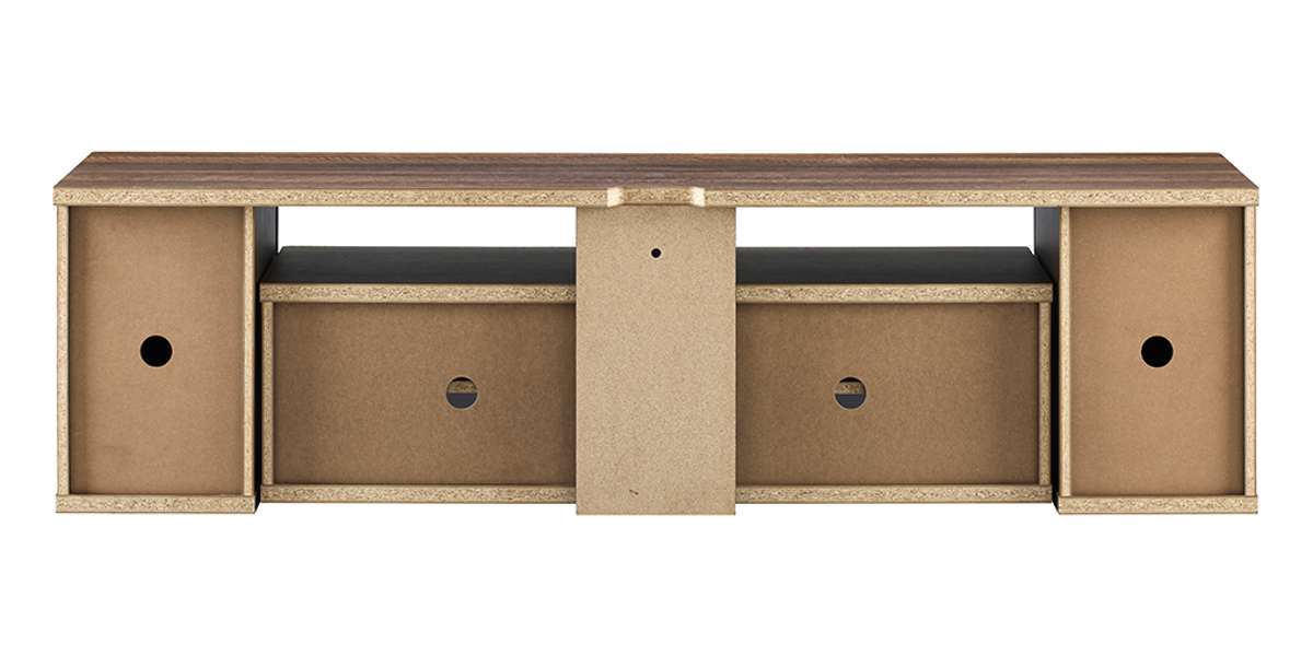 朝日木材加工 テレビ台 ローボード サウンドバーラック 65V型対応 幅