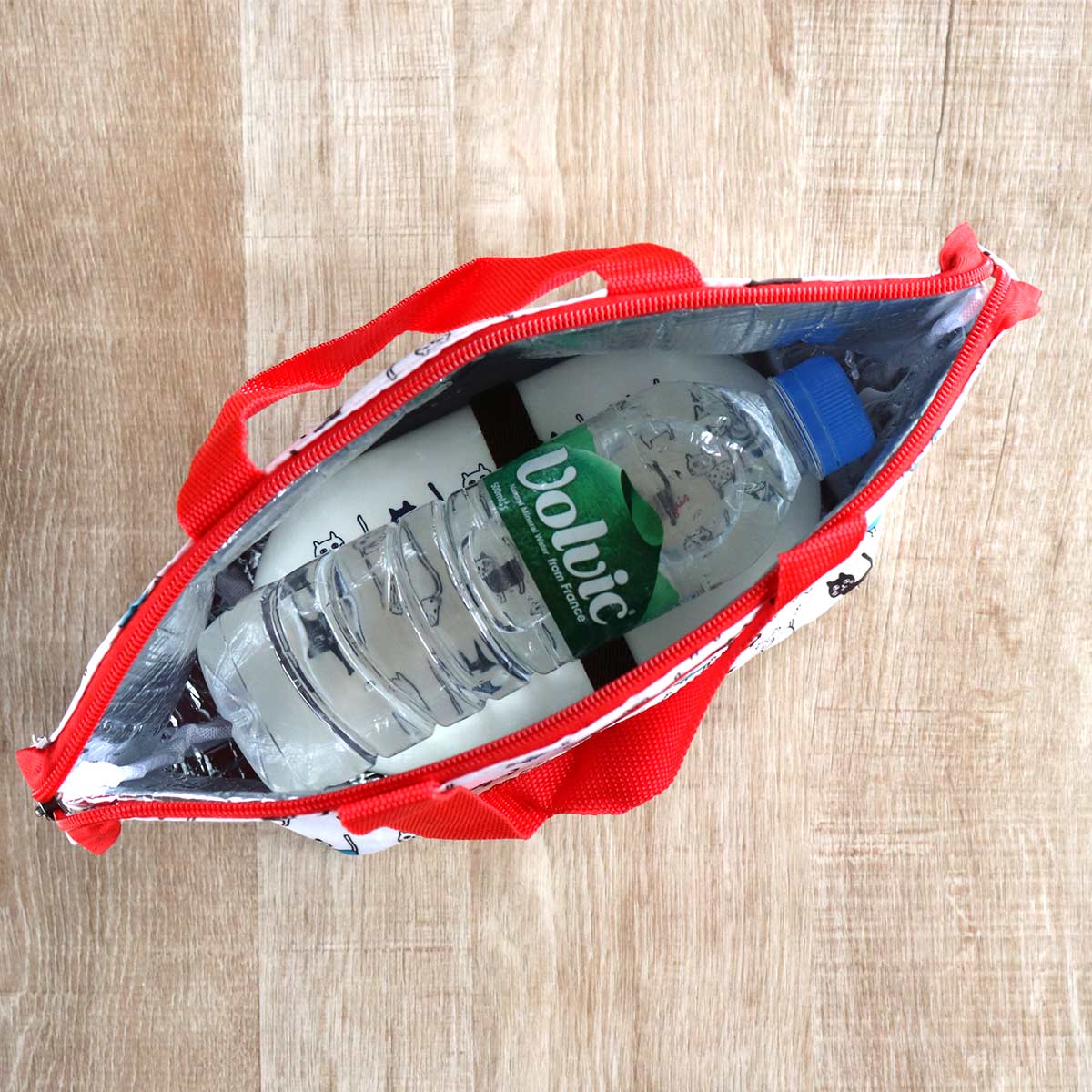 ナカノ ランチバッグ ネコ （ 保冷バッグ 保冷ランチバッグ 弁当袋 お