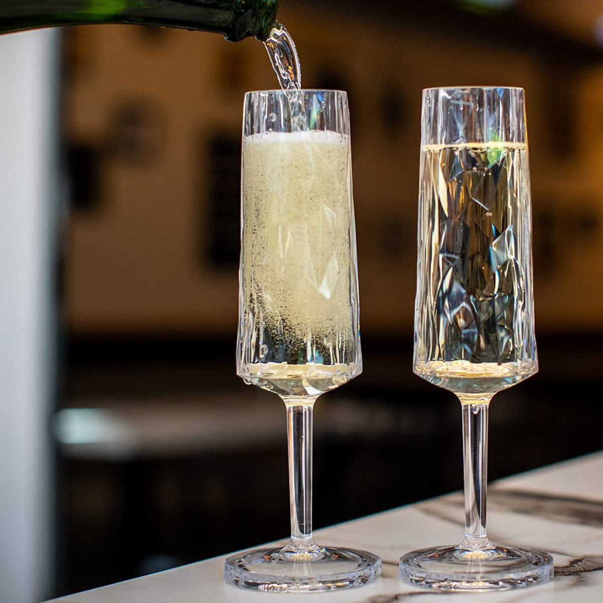 シャンパングラス 100ml KOZIOL Super プラスチック （ 食洗機対応