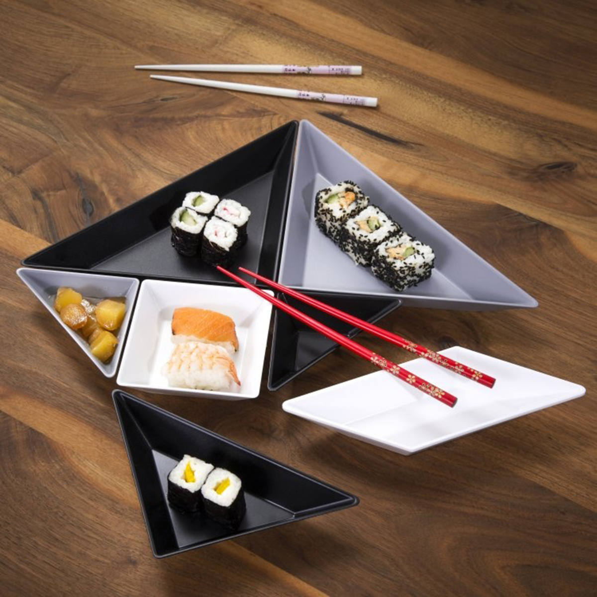 プレート 7枚入り セパレートプレート KOZIOL TANGRAM プラスチック