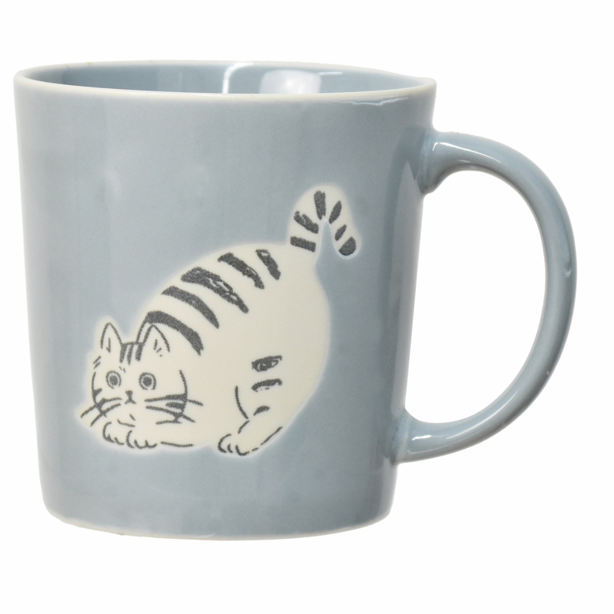 マグカップ 300ml Chaco ネコ 陶磁器 （ 食洗機対応 電子レンジ対応