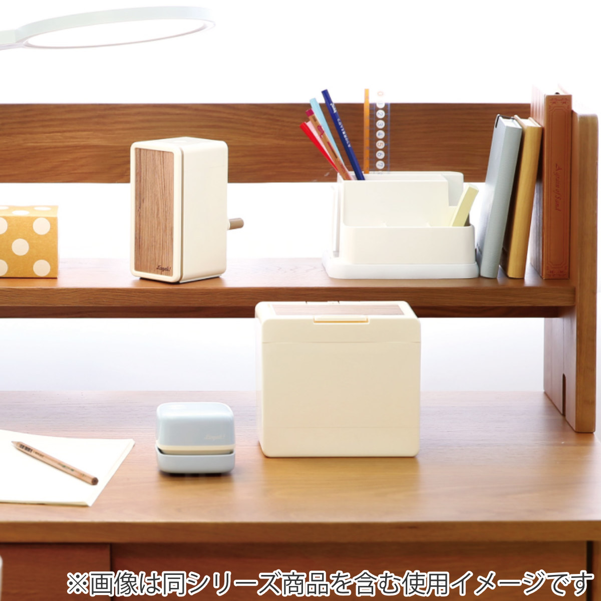 SONiC 卓上ゴミ箱 リビガク ちょいバコ （ ミニゴミ箱 ふた付き