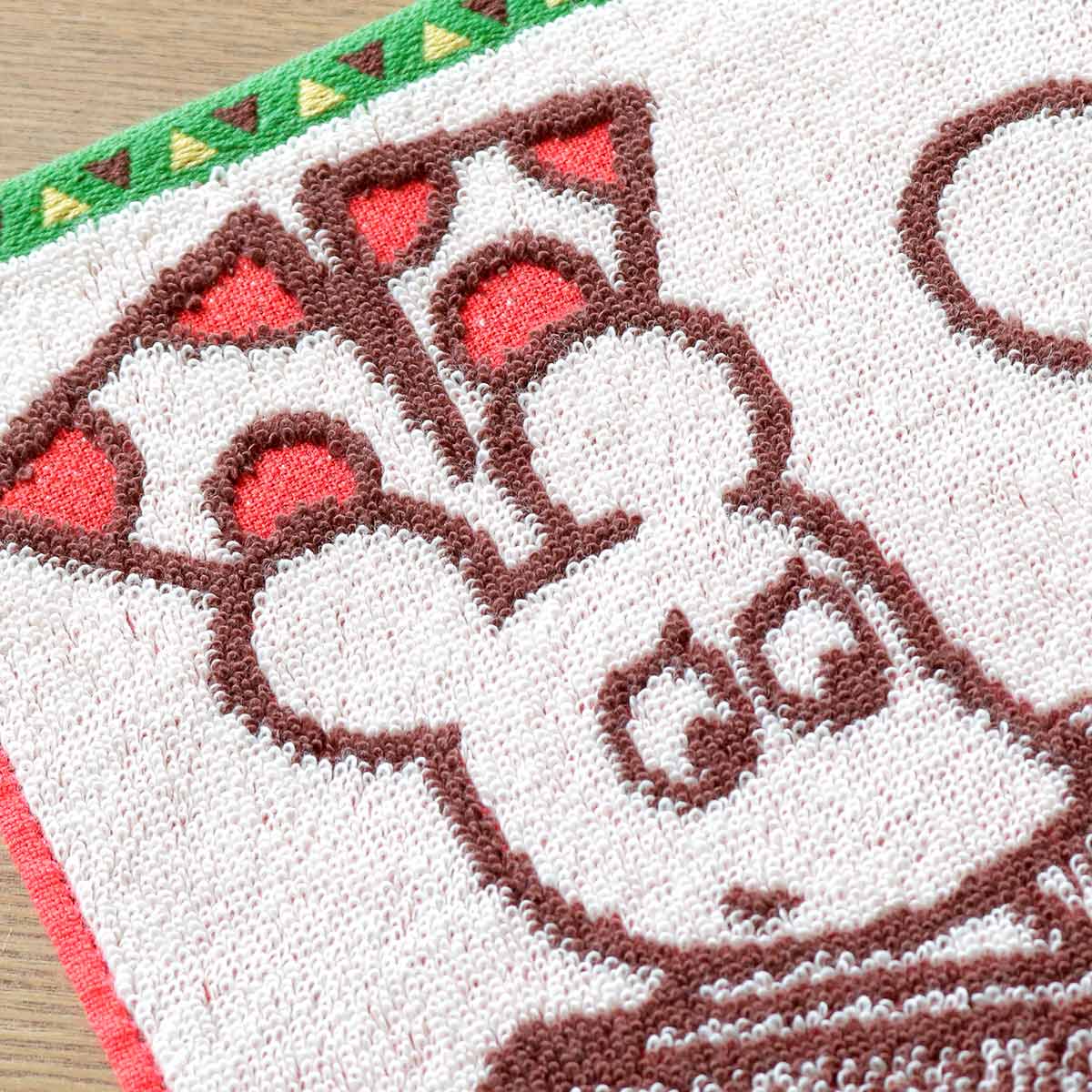 ミニタオル ねずみくんのチョッキ いつも一緒 25×25cm （ ねずみくん